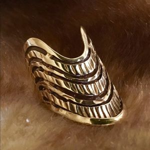 BEAUTIFUL 14k SOLID GOLD VINTAGE RING Sz 4.5